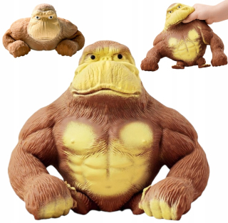 ANTISTRESOVÁ GORILA MONKEY SENSORY LARGE POP SQUISHY